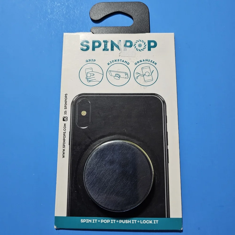SpinPop: Pop-Up Phone Holder & Stand - NIGHT SKY